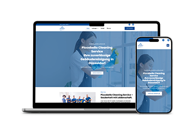 Piccobello Cleaning Service Mockup